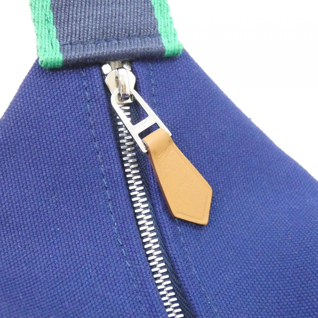 HERMES 103222M Pouch Canvas Black Canvas Rank A - Thumbnail 6