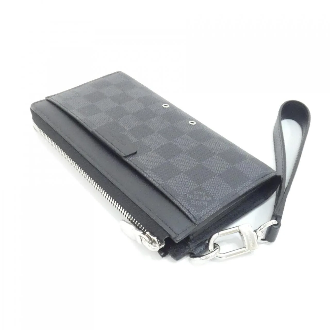 LOUIS VUITTON N60379 Wallet Damier Black Damier Rank A - Thumbnail 3
