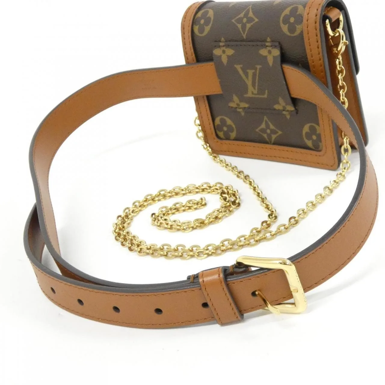 LOUIS VUITTON Dauphine M68621 Belt Monogram 5