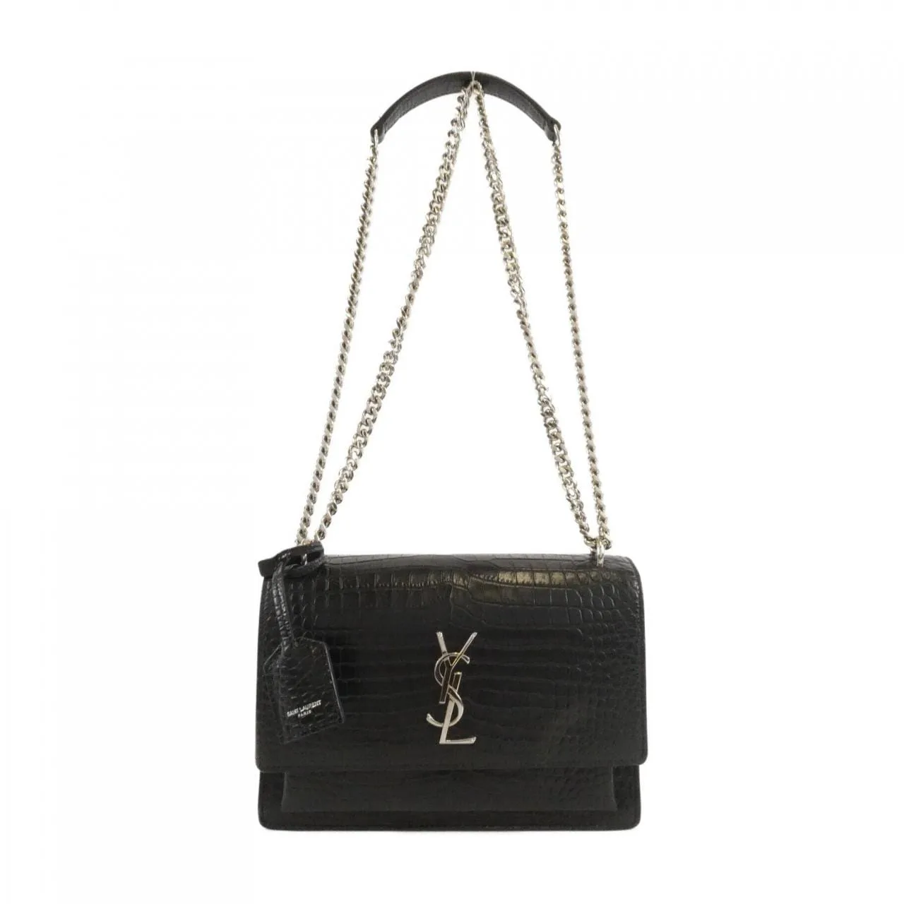 SAINT LAURENT Sunset 442906 DND0N Shoulder Black