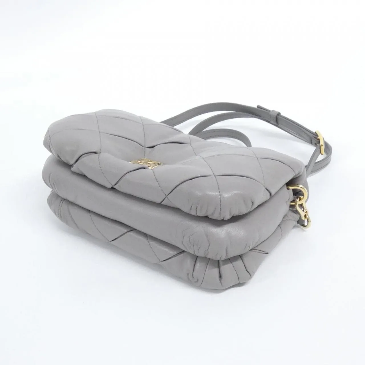 LOEWE A896W56X05 Shoulder Lambskin Black Lambskin Rank A - Thumbnail 3