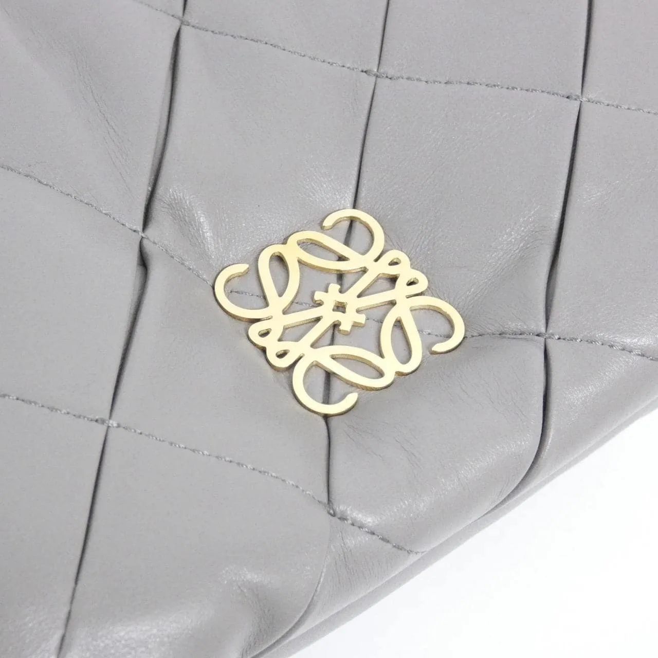 LOEWE A896W56X05 Shoulder Lambskin Black Lambskin Rank A - Thumbnail 6