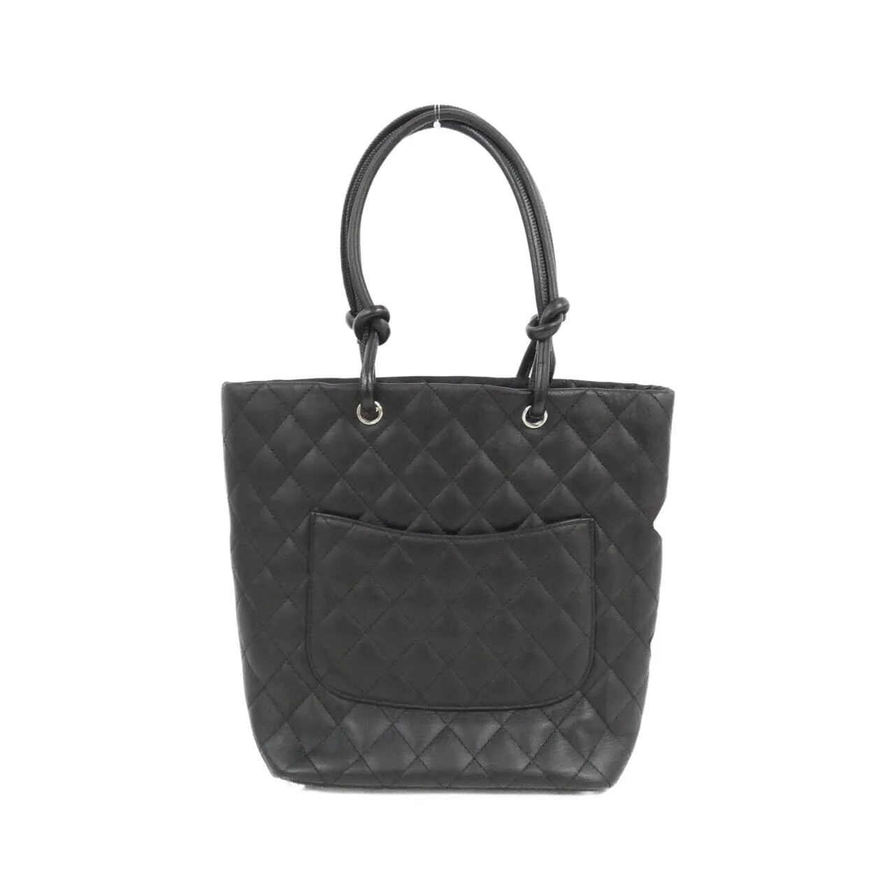 CHANEL Cambon 25167 Handbag 黑色 中古品A - 縮圖 2