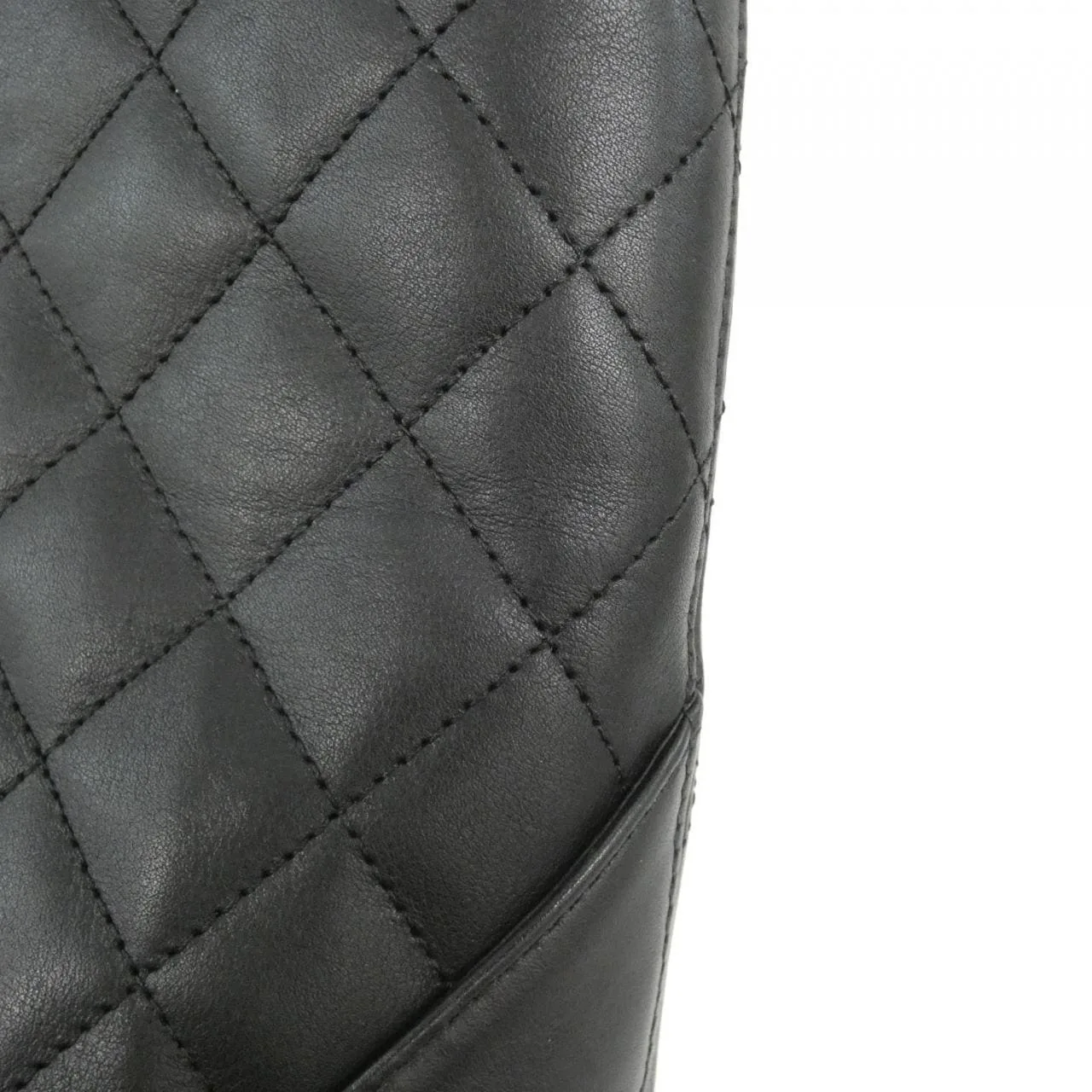 CHANEL Cambon 25167 Handbag 黑色 中古品A - 縮圖 4