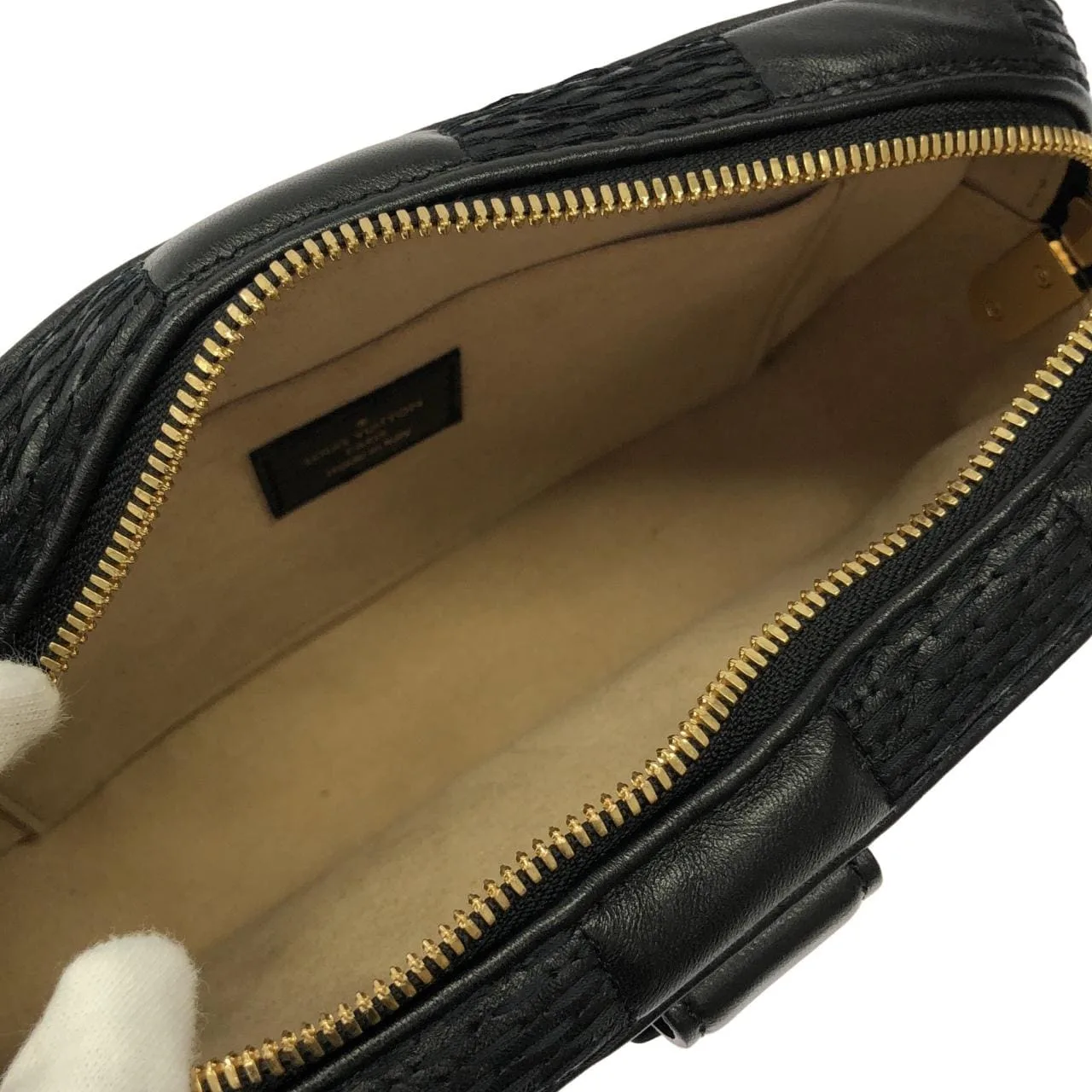 LOUIS VUITTON M59116 Shoulder Damier 黑色 Damier 中古品A - 縮圖 6