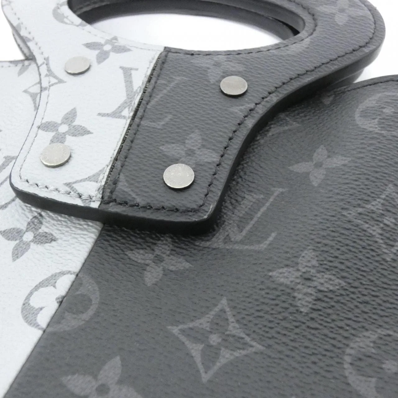 LOUIS VUITTON M43816 Tote Monogram 黑色 Monogram 中古品A - 縮圖 5