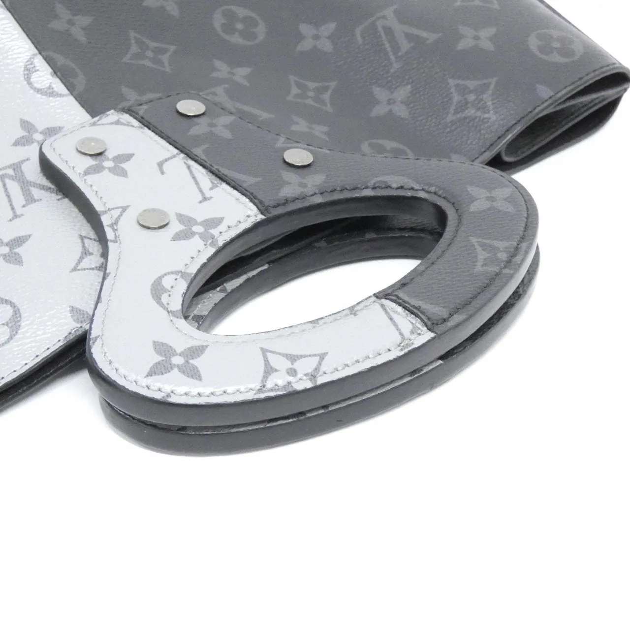 LOUIS VUITTON M43816 Tote Monogram 黑色 Monogram 中古品A - 縮圖 7