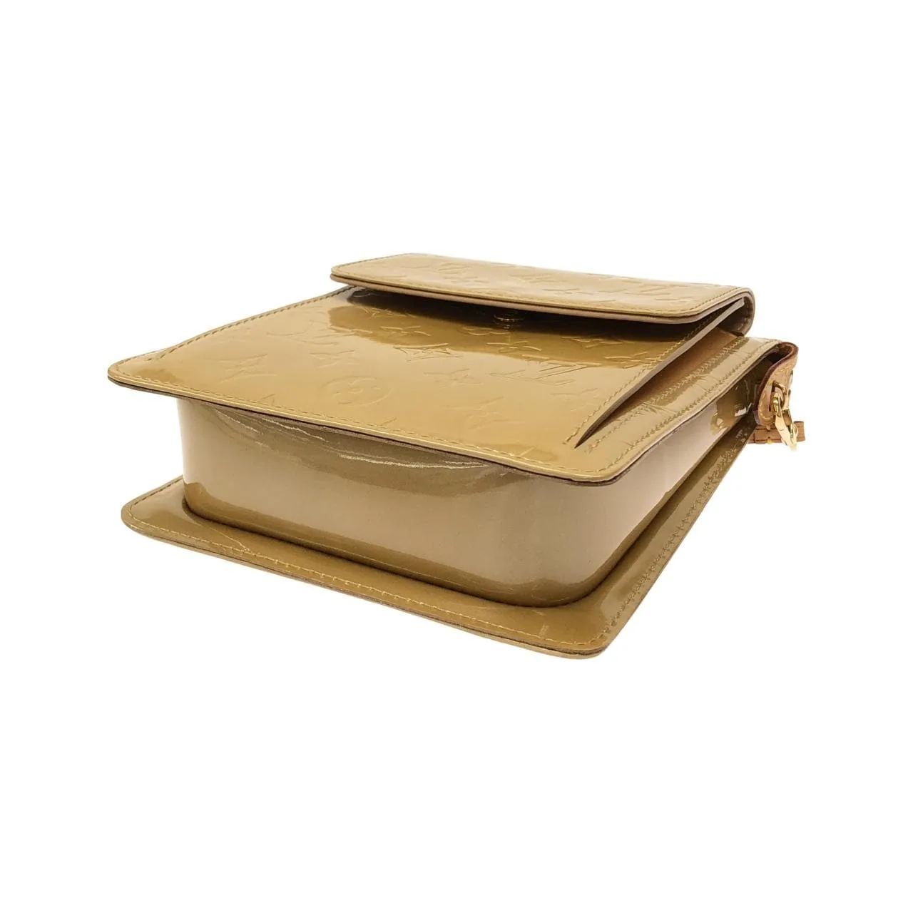 LOUIS VUITTON M91337+J00145 Shoulder Vernis 黑色 Vernis 中古品A - 縮圖 3