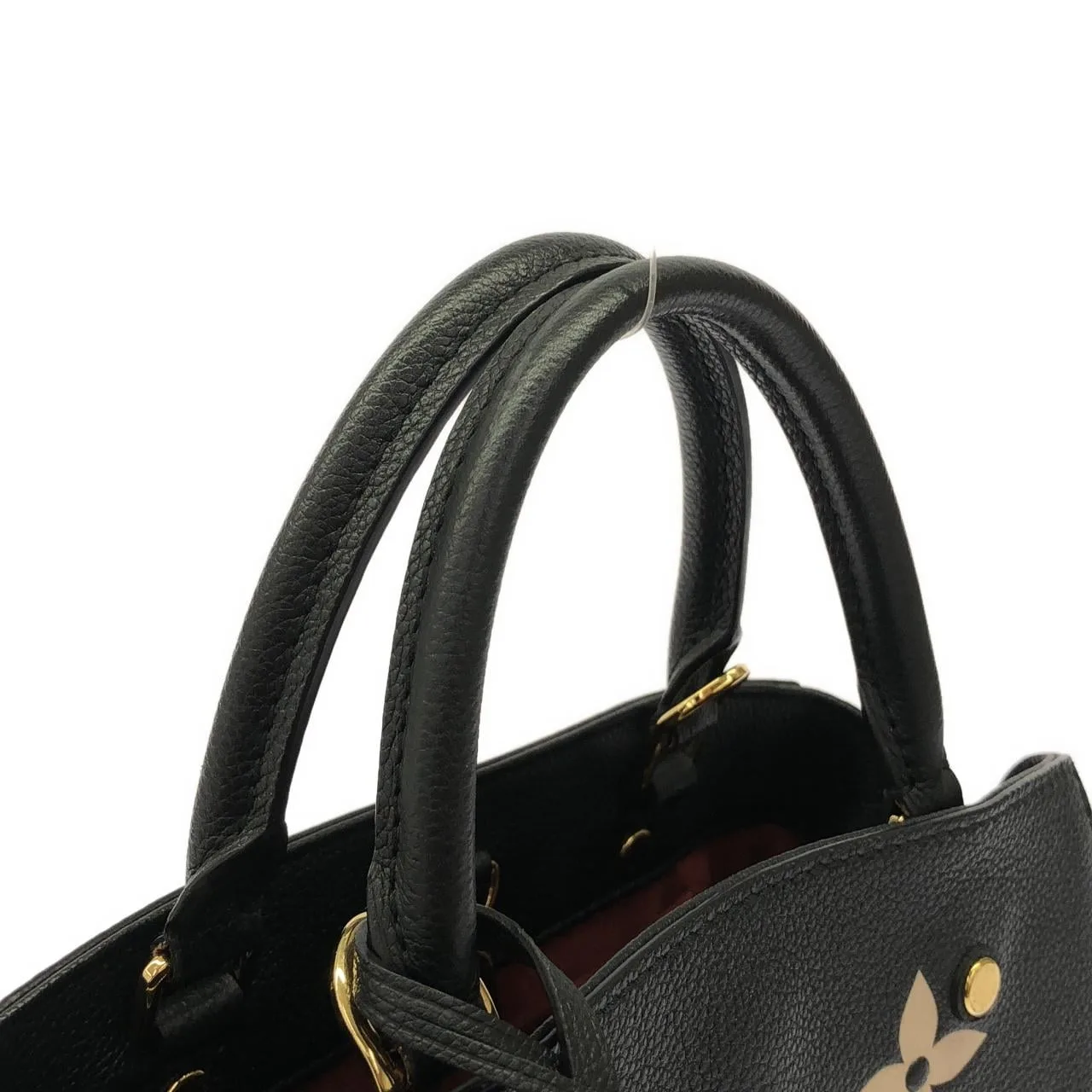 LOUIS VUITTON Montaigne M45778 Handbag Monogram 黑色 Monogram 中古品A - 縮圖 5