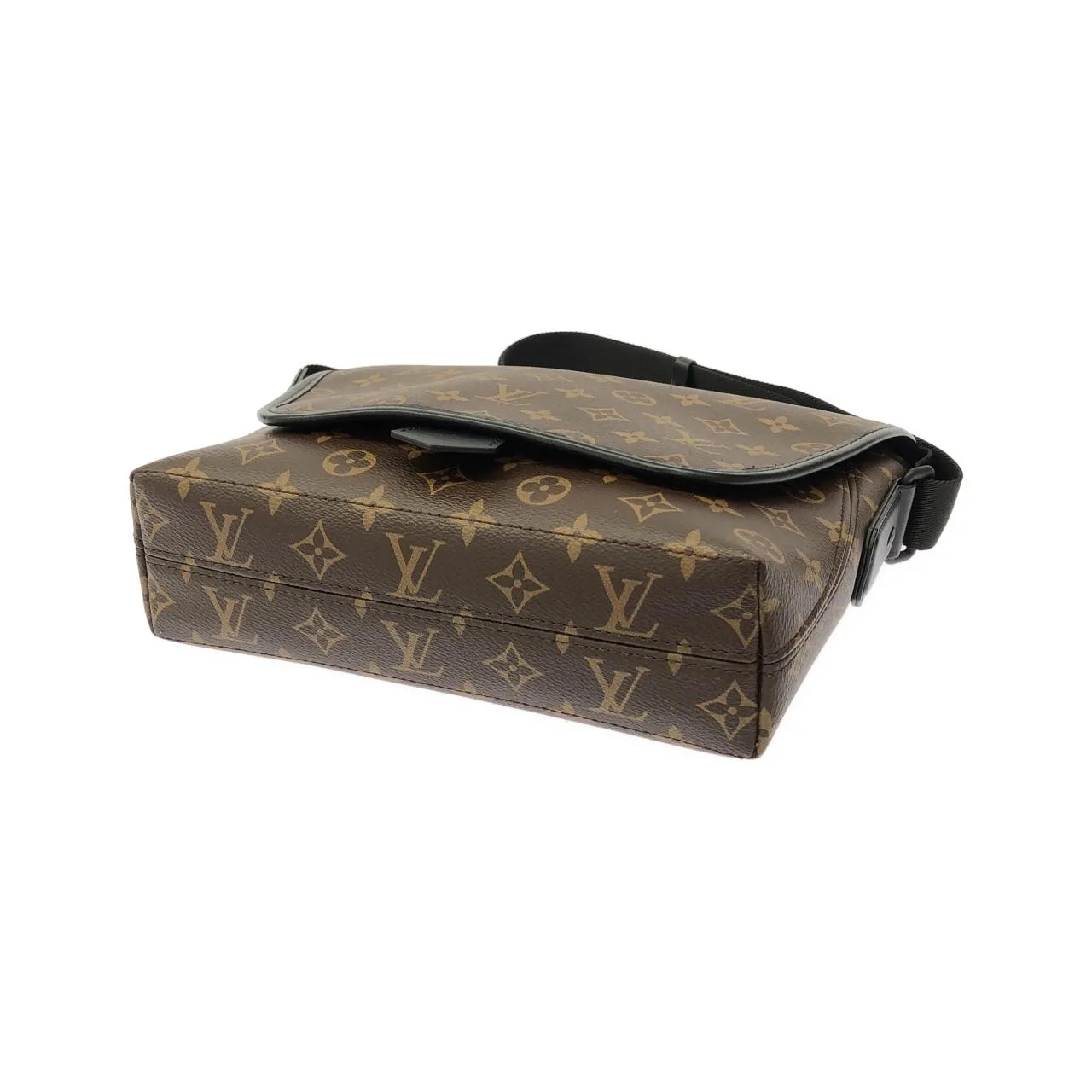 LOUIS VUITTON M45557 Shoulder Monogram 黑色 Monogram 中古品A - 縮圖 3