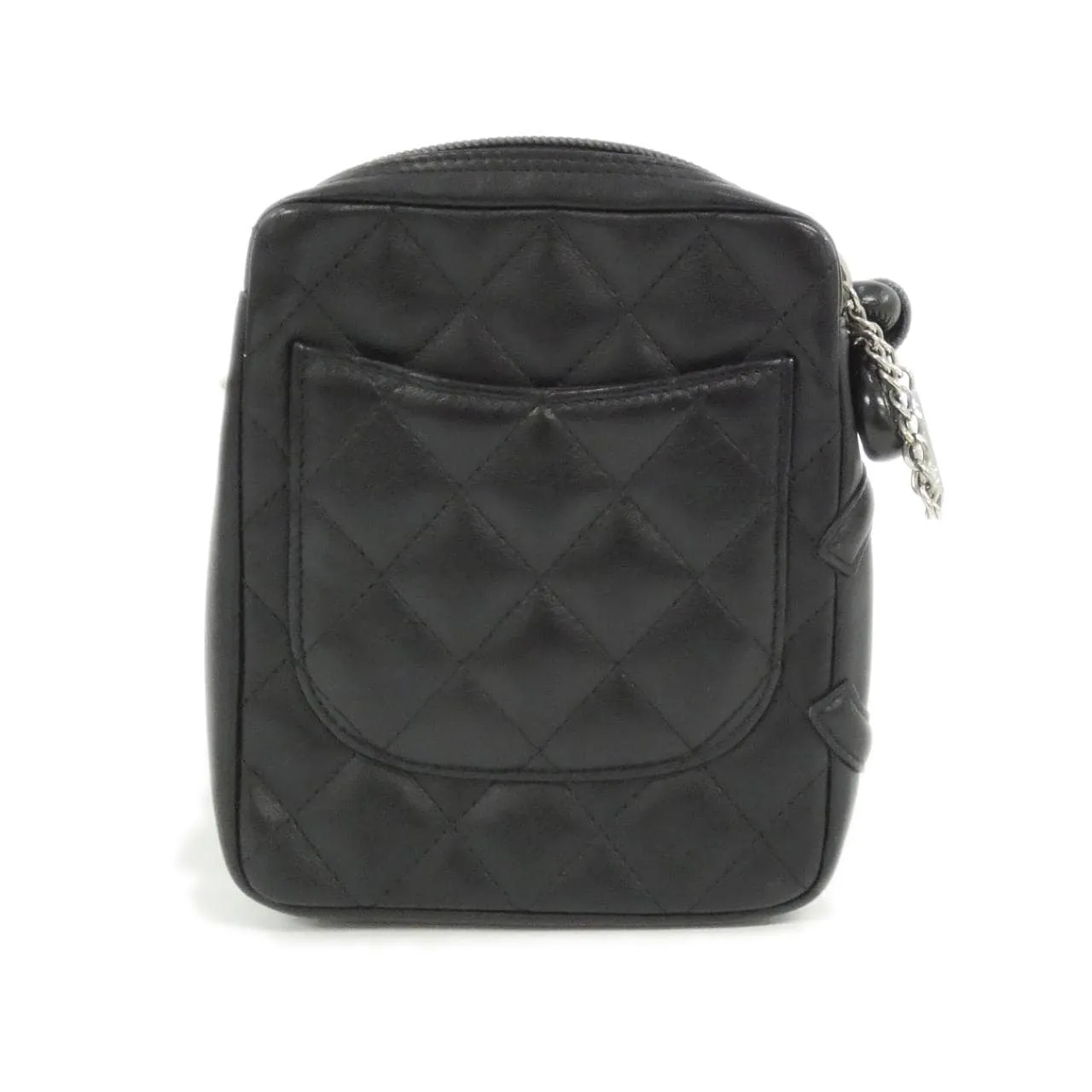 CHANEL Cambon 25177 Shoulder 黑色 中古品A - 縮圖 2