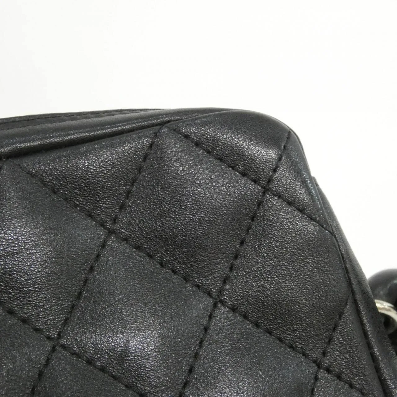 CHANEL Cambon 25177 Shoulder 黑色 中古品A - 縮圖 4