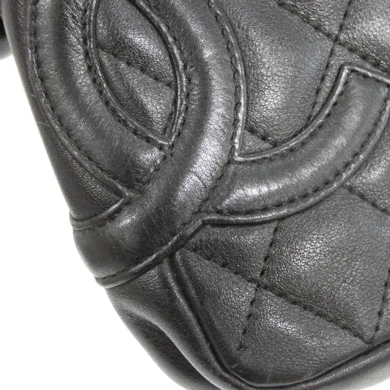 CHANEL Cambon 25177 Shoulder 黑色 中古品A - 縮圖 5