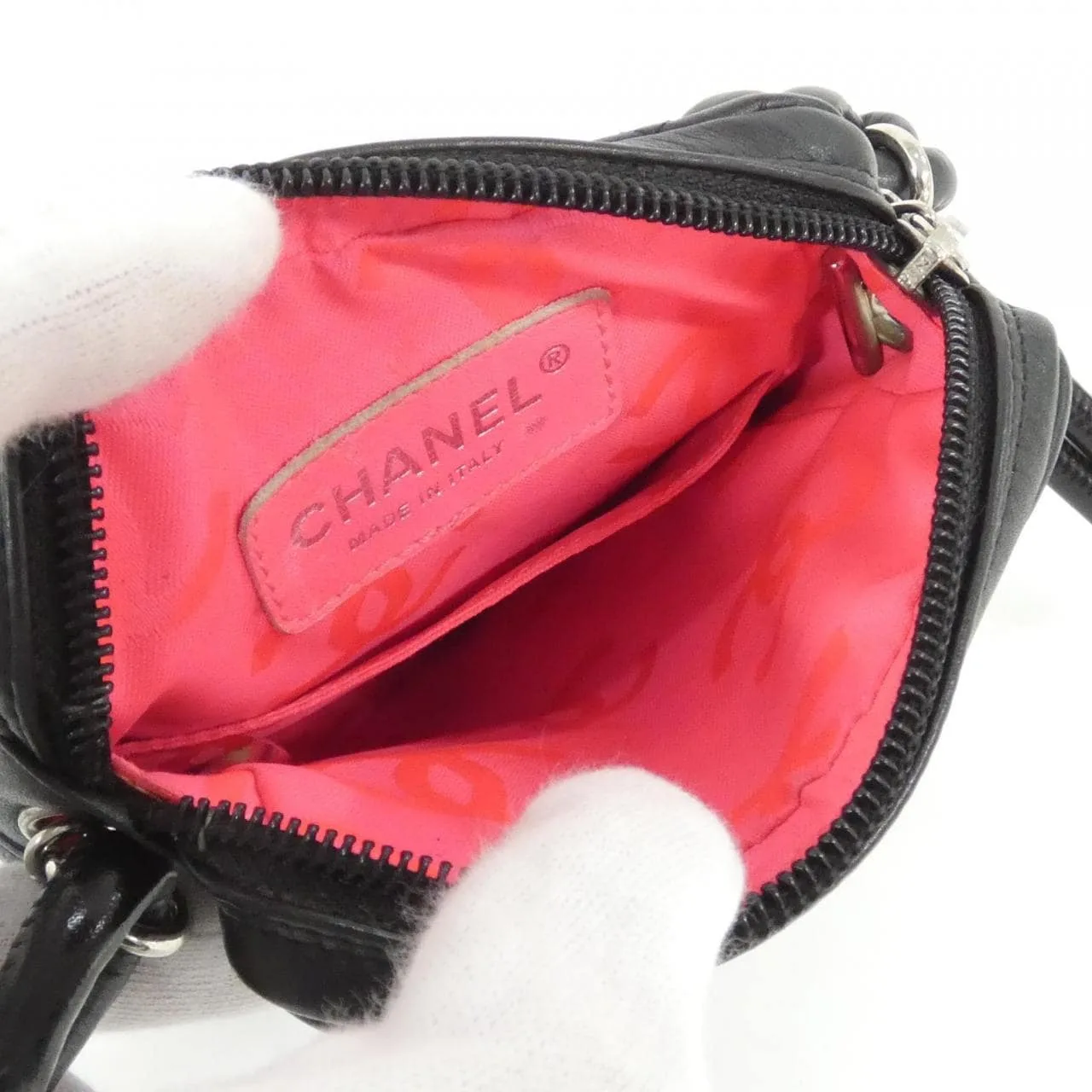 CHANEL Cambon 25177 Shoulder 黑色 中古品A - 縮圖 9