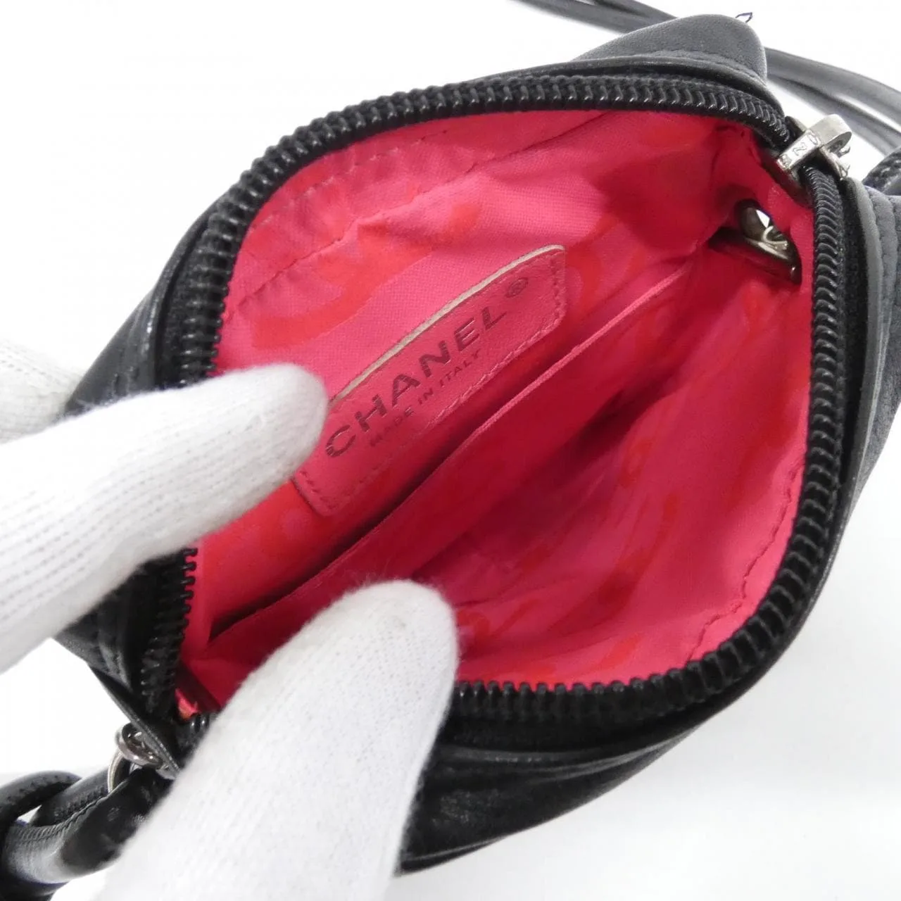 CHANEL Cambon 25177 Shoulder 黑色 中古品B - 縮圖 9