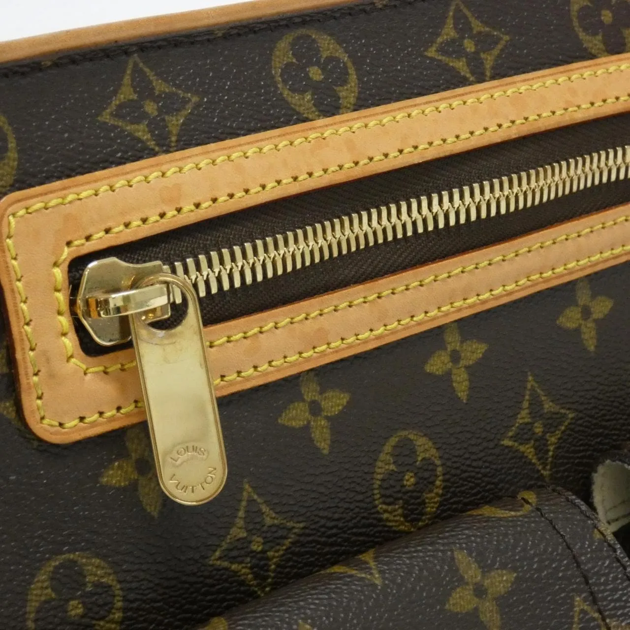 LOUIS VUITTON M40045+J54394 Shoulder Monogram Black Monogram - Thumbnail 4