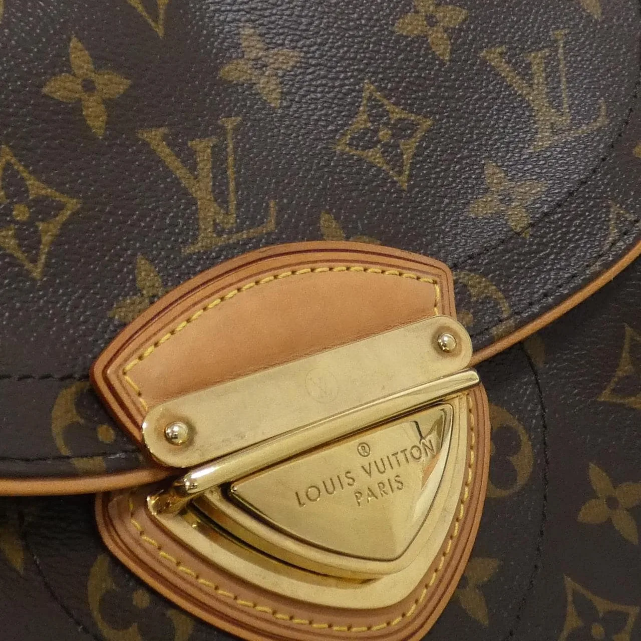 LOUIS VUITTON M40121 Shoulder Monogram Black Monogram - Thumbnail 4
