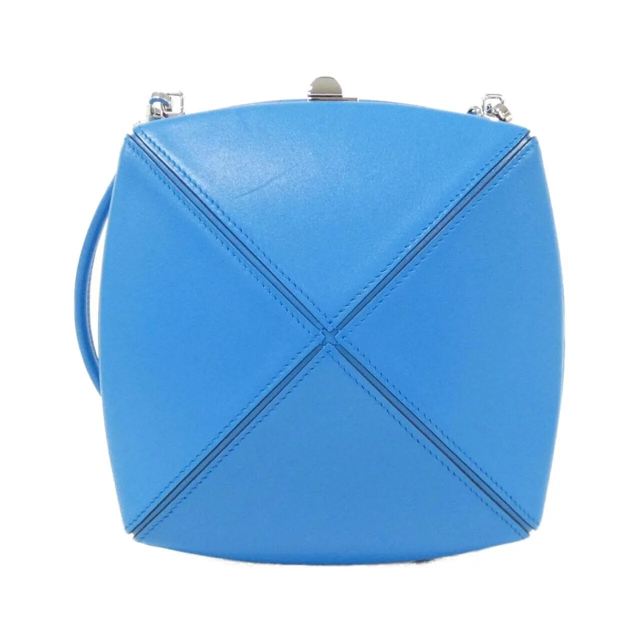 HERMES 076179CK Shoulder Blue Rank A - Thumbnail 2