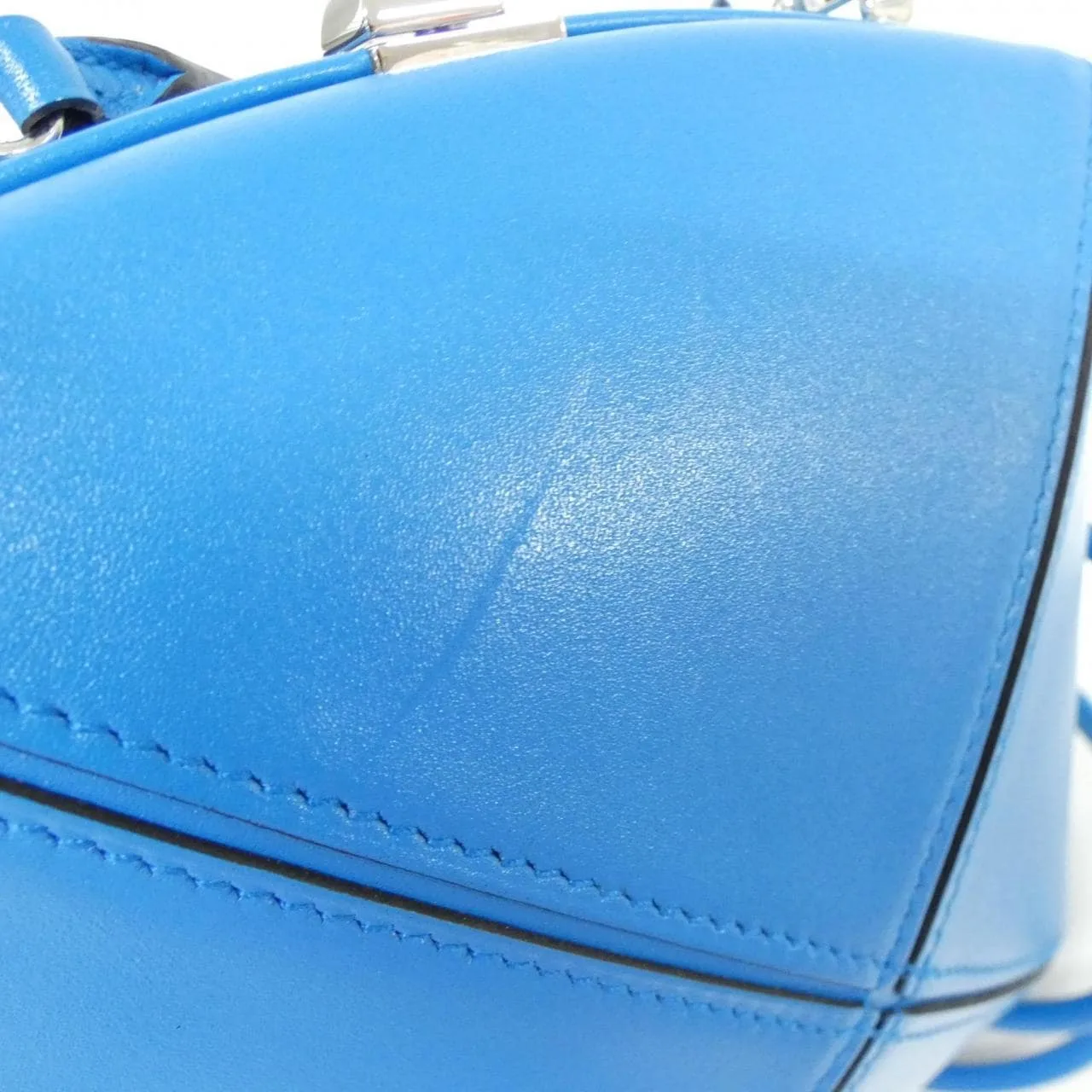 HERMES 076179CK Shoulder Blue Rank A - Thumbnail 4