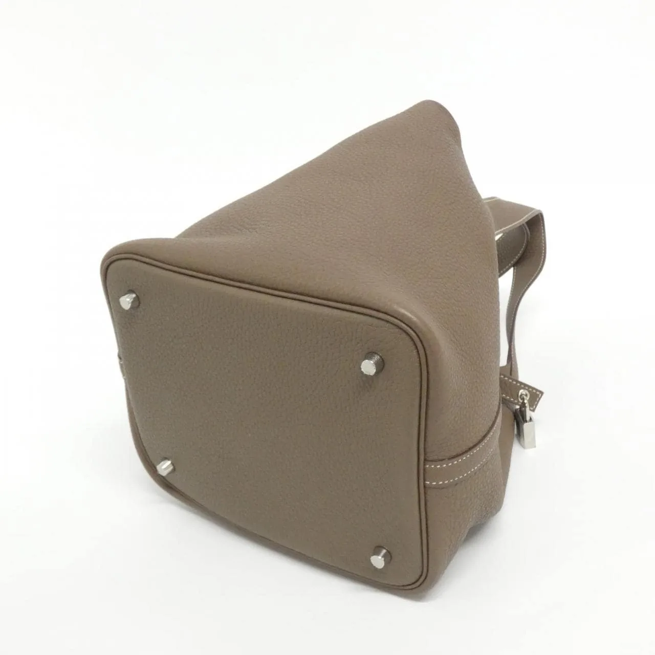 HERMES Picotin 060991CK Handbag Clemence 2