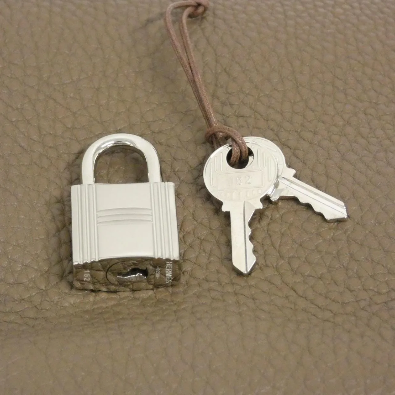 HERMES Picotin 060991CK Handbag Clemence 5