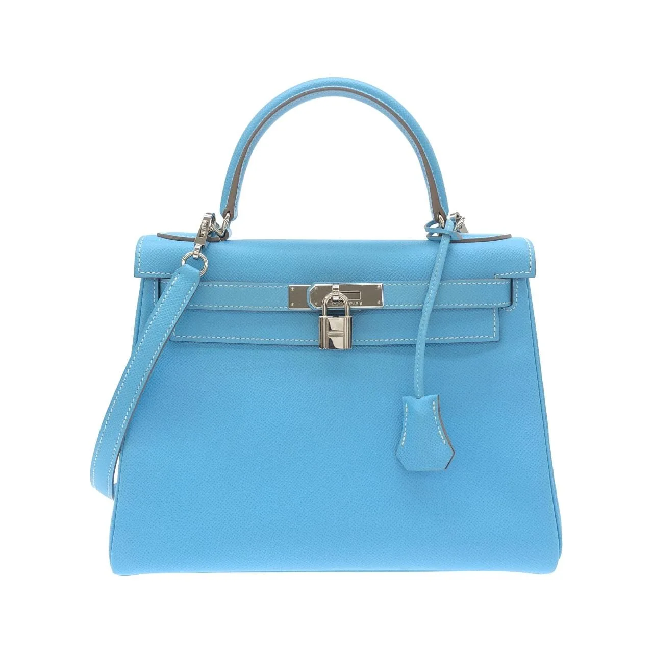 HERMES Kelly 063111CK Handbag Epsom Black