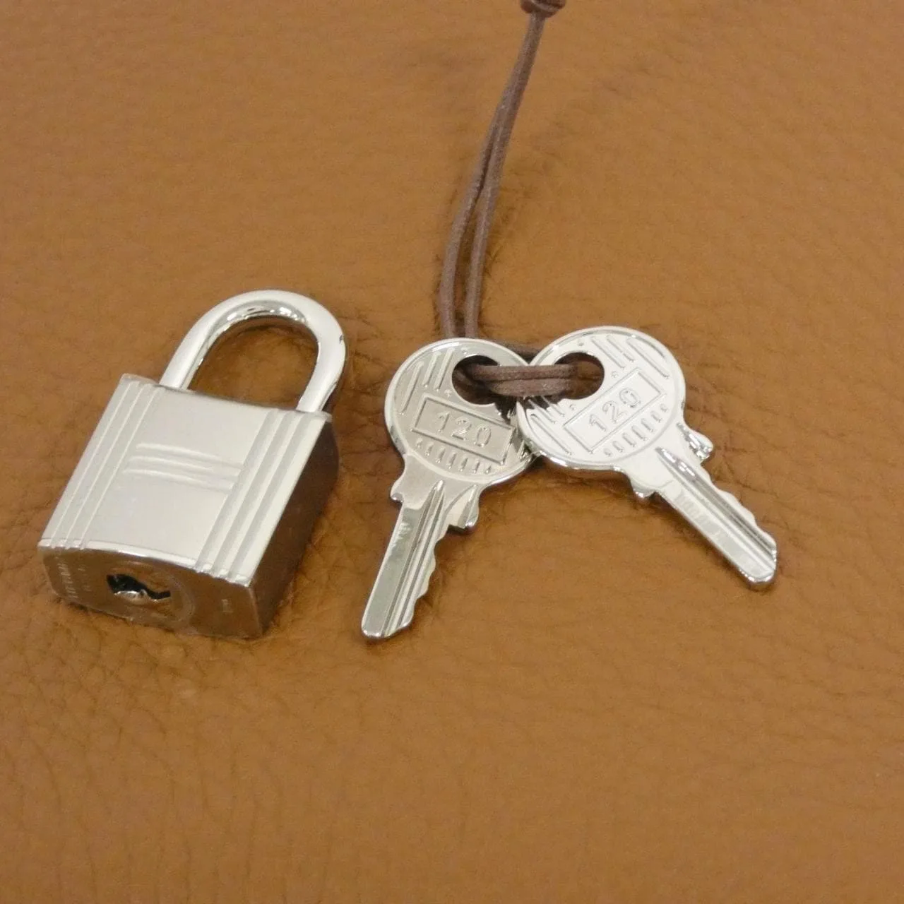 HERMES Picotin 056289CK Handbag Clemence Gold Clemence Leather Unused - Thumbnail 3