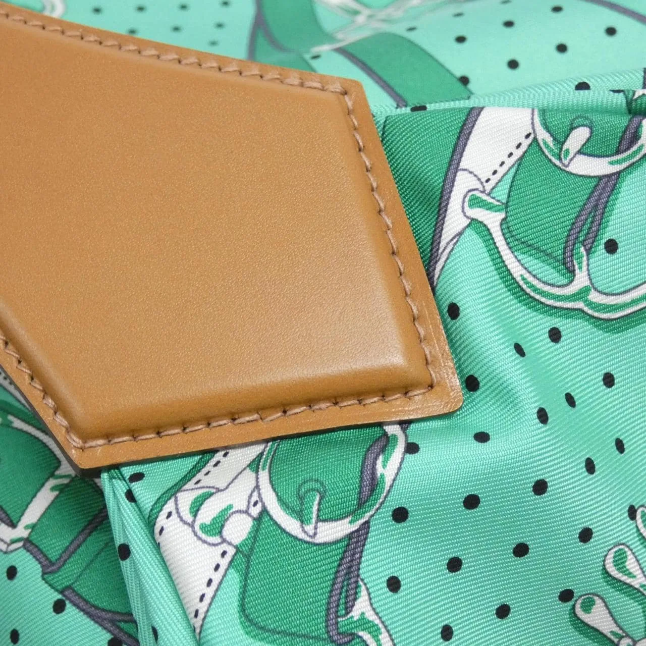 HERMES 084907CK 手提包 黑色 中古品A - 縮圖 3