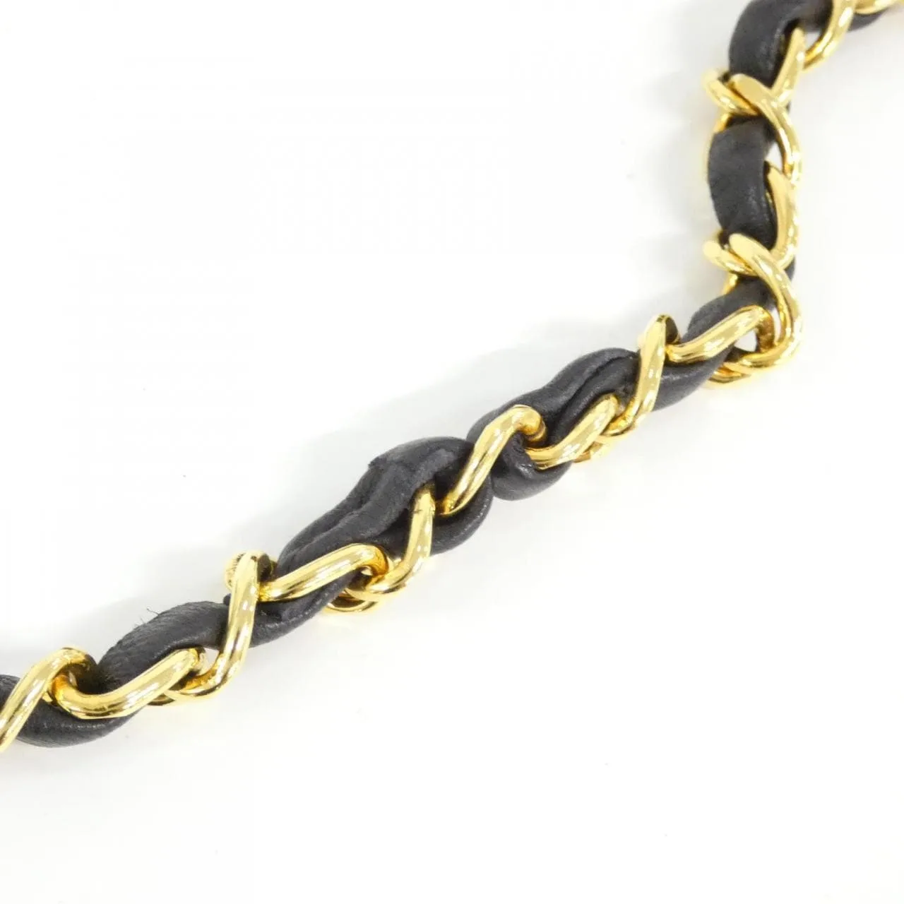 CHANEL 05289 Shoulder Lambskin 深藍色 羊皮 中古品A - 縮圖 8