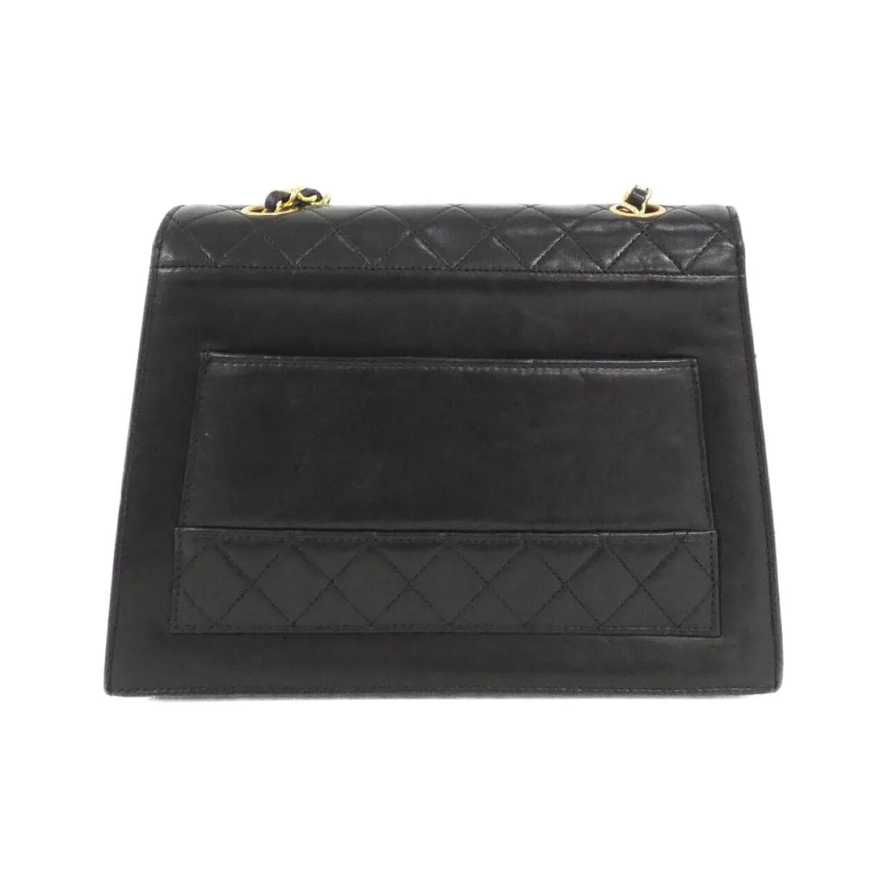 CHANEL Shoulder Lambskin 黑色 羊皮 中古品B - 縮圖 2