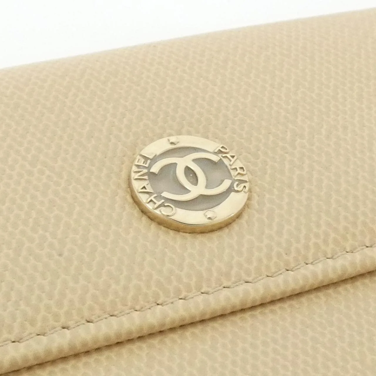 CHANEL 50143 Wallet Beige Rank A - Thumbnail 3