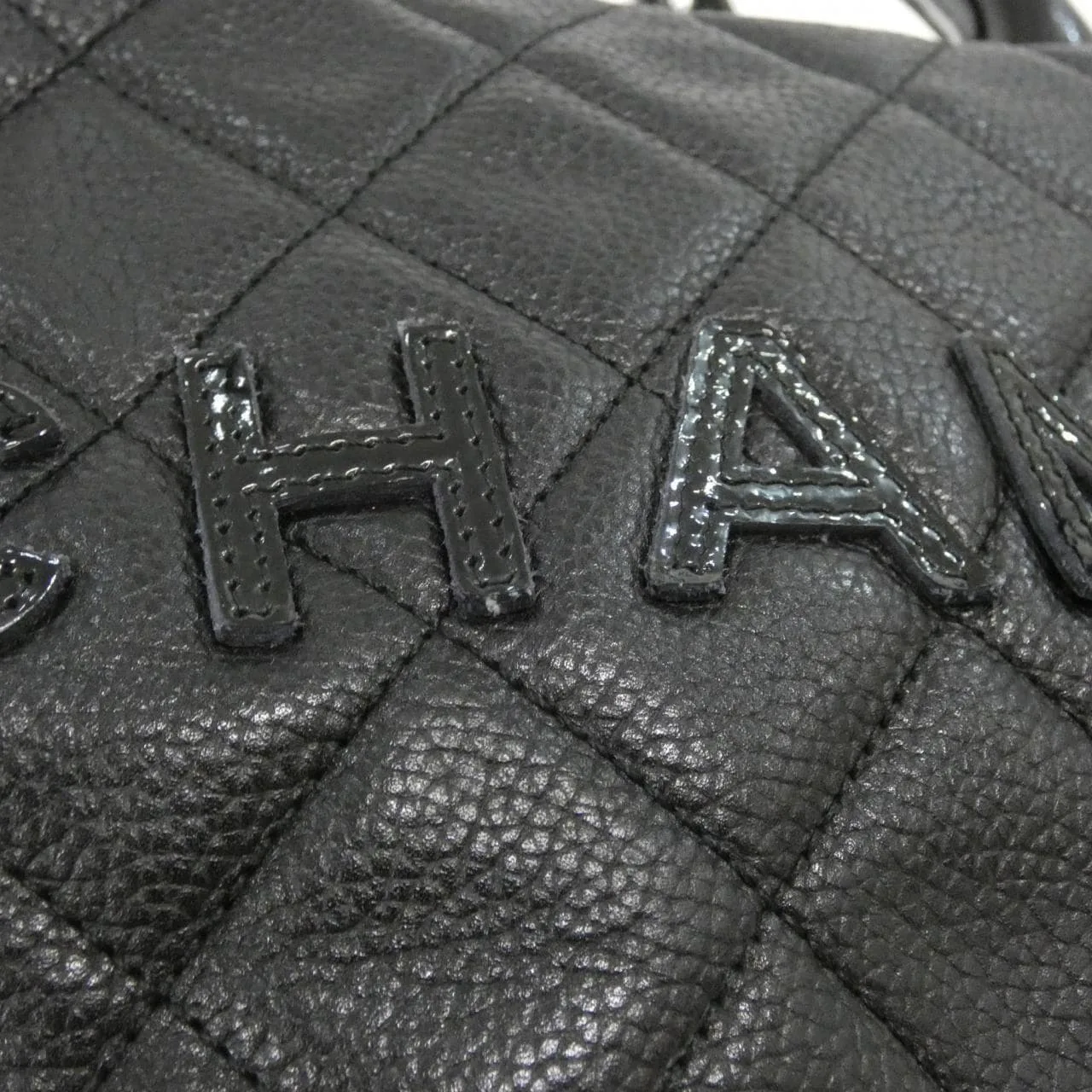 CHANEL 15685 Boston Caviar Leather 黑色 Caviar Leather 中古品B - 縮圖 5
