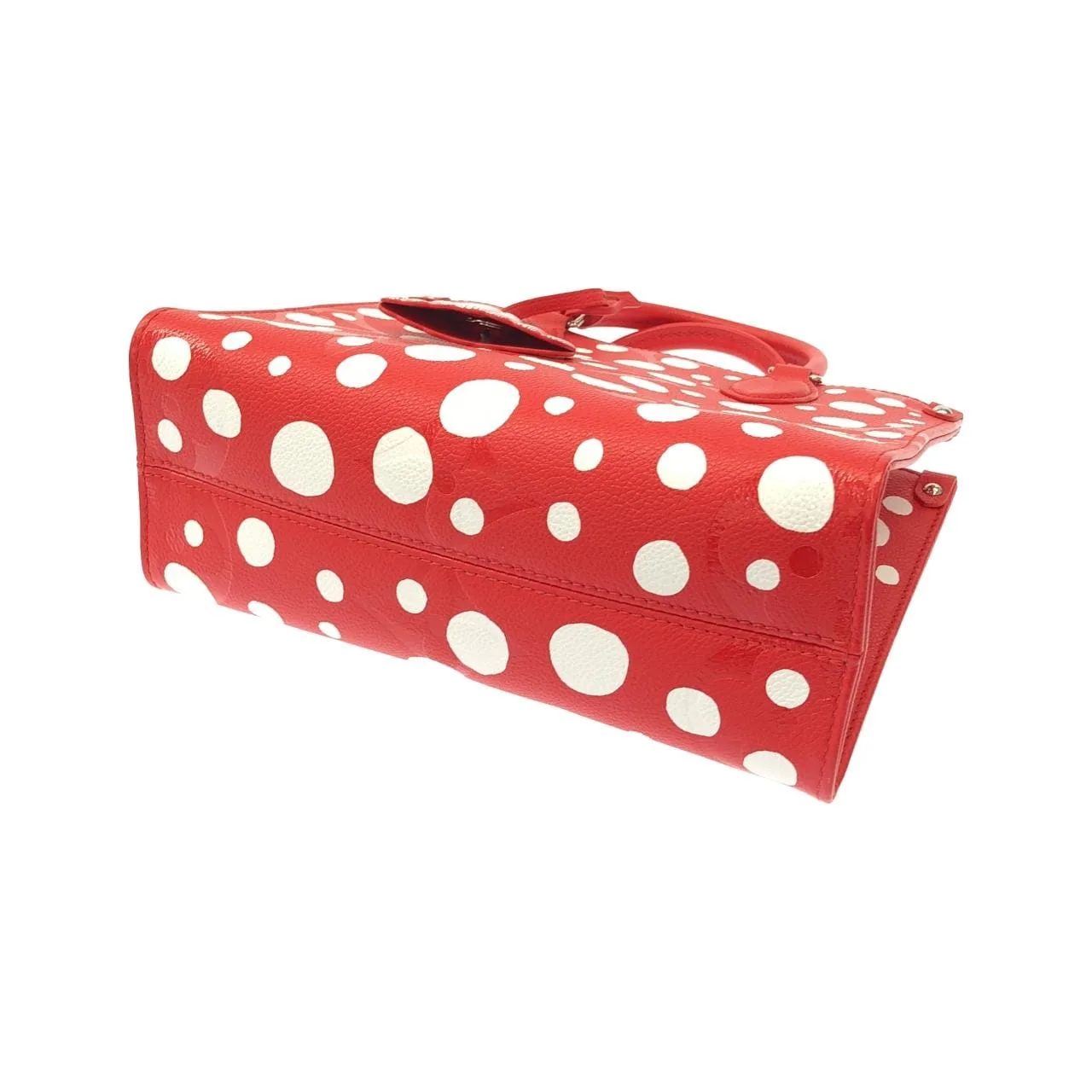 LOUIS VUITTON OnTheGo M46412 Handbag Monogram Rouge Monogram 中古品A - 縮圖 3