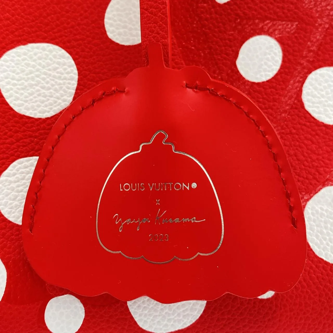 LOUIS VUITTON OnTheGo M46412 Handbag Monogram Rouge Monogram 中古品A - 縮圖 4