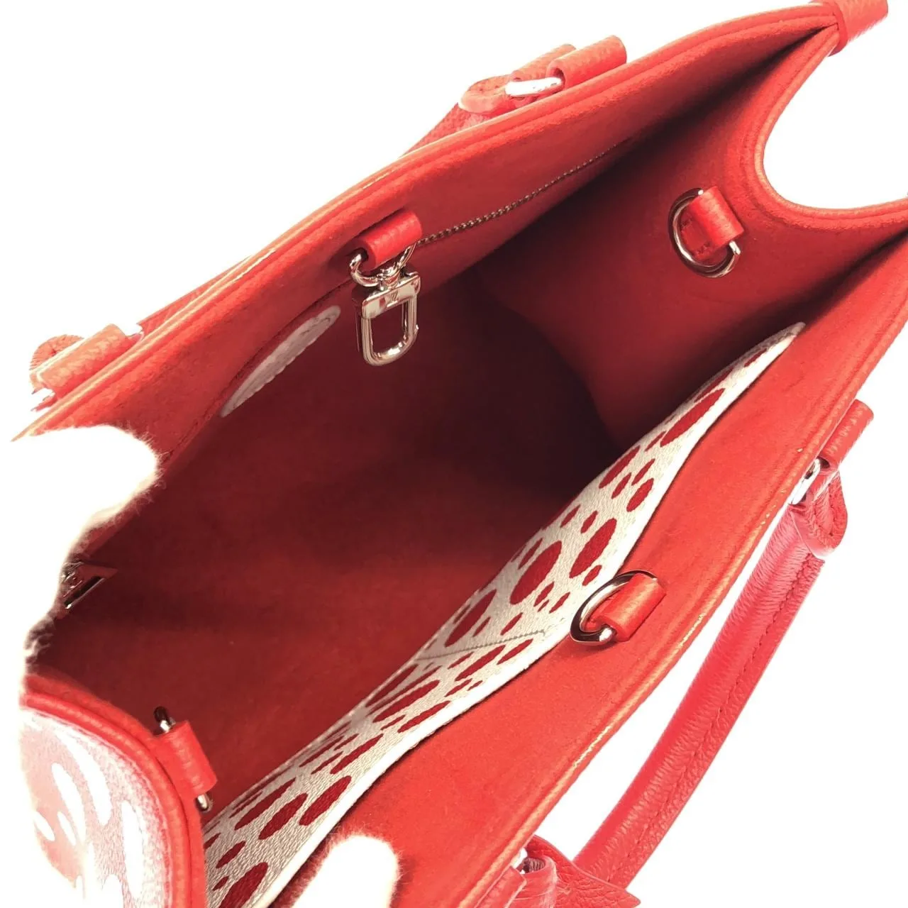 LOUIS VUITTON OnTheGo M46412 Handbag Monogram Rouge Monogram 中古品A - 縮圖 7