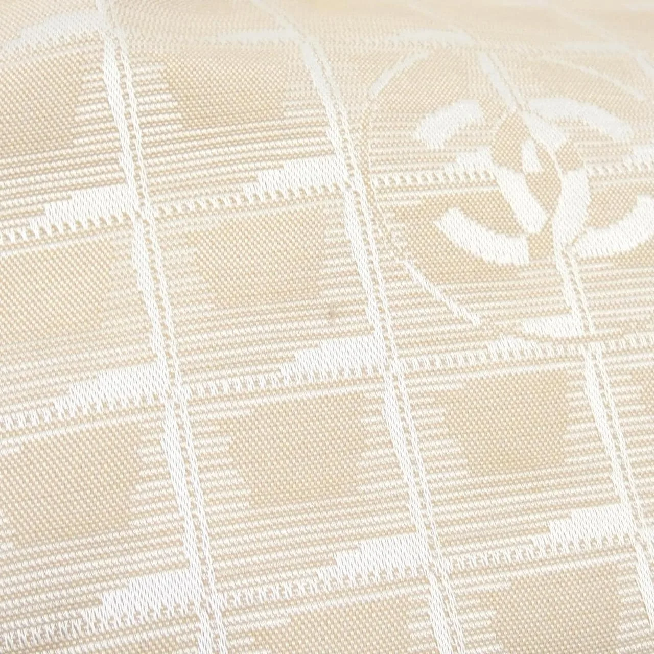 CHANEL 15825 Shoulder Nylon 米色 尼龍 中古品B - 縮圖 3