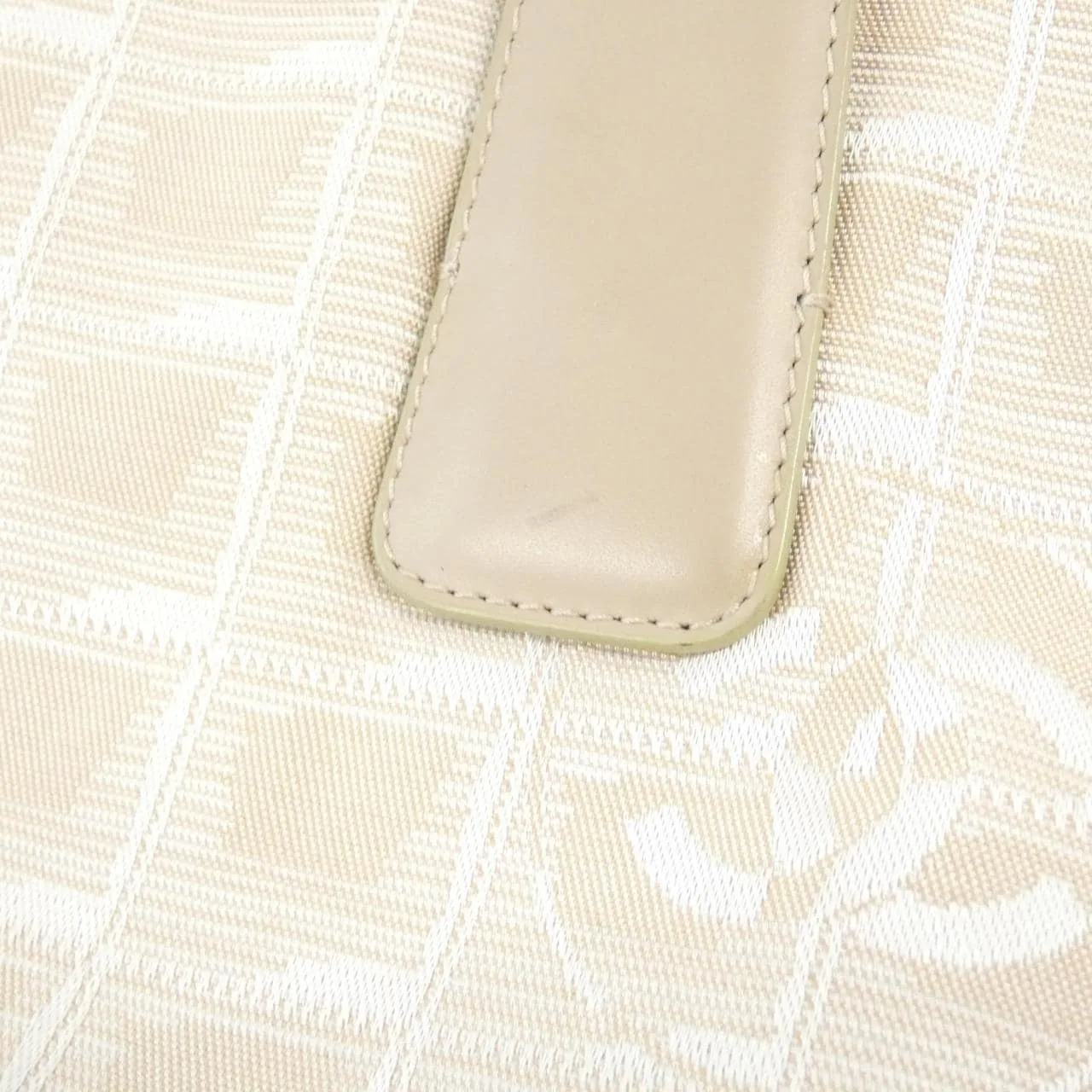 CHANEL 15825 Shoulder Nylon 米色 尼龍 中古品B - 縮圖 5