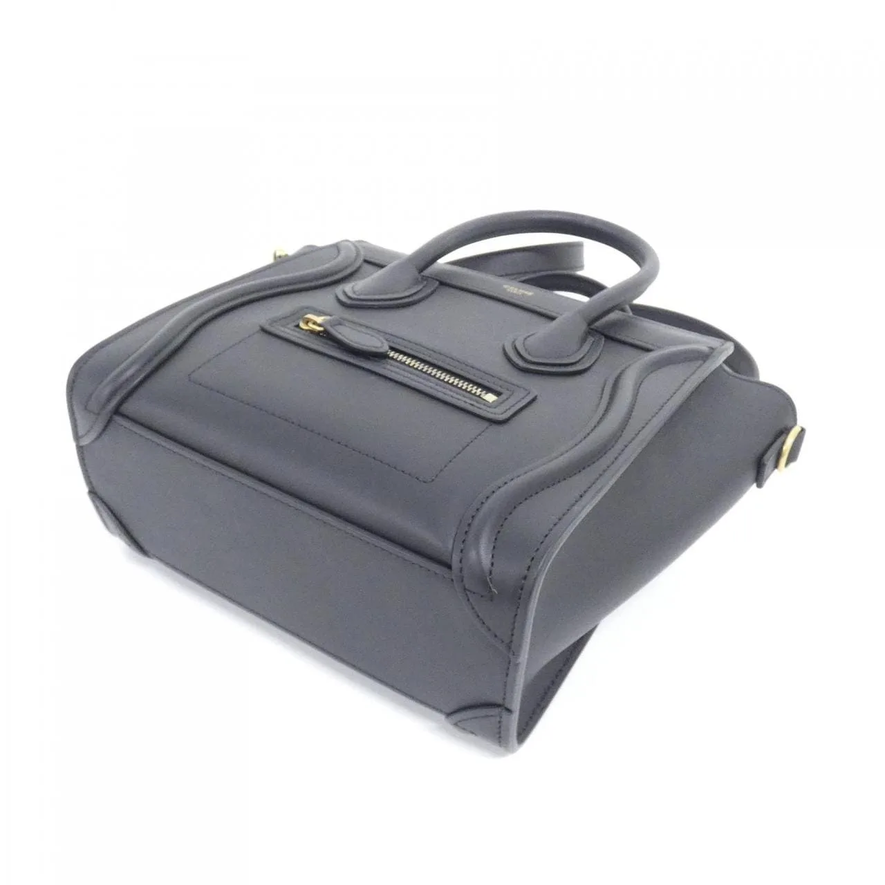 CELINE Luggage 189243HSC Handbag Black - Thumbnail 3