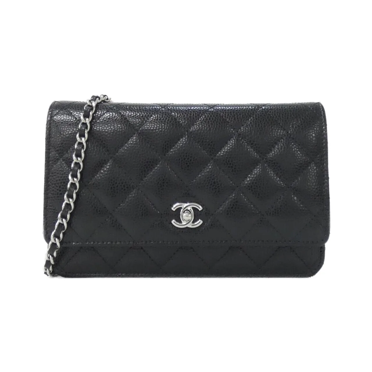 CHANEL AP4241 Wallet Grained Calfskin