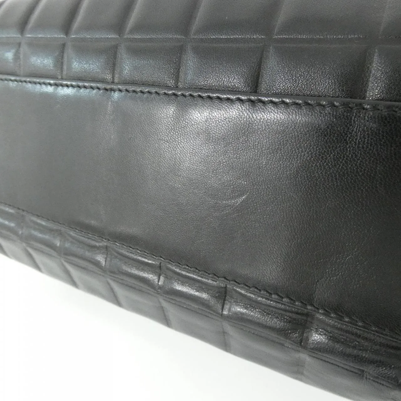 CHANEL 17805 肩背包 羊皮 黑色 羊皮 中古品B - 縮圖 3