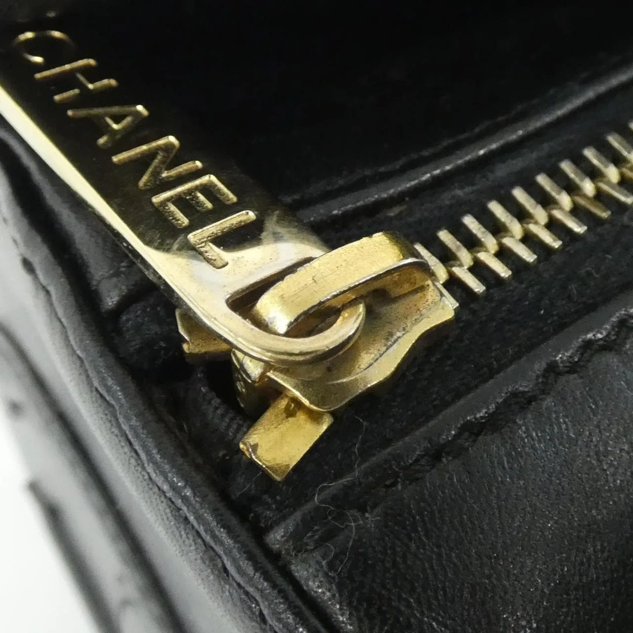 CHANEL 17805 肩背包 羊皮 黑色 羊皮 中古品B - 縮圖 5