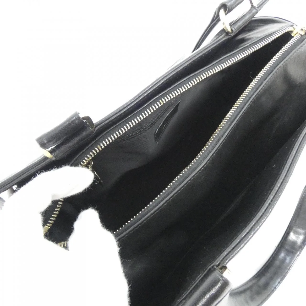 CHANEL 17805 肩背包 羊皮 黑色 羊皮 中古品B - 縮圖 9