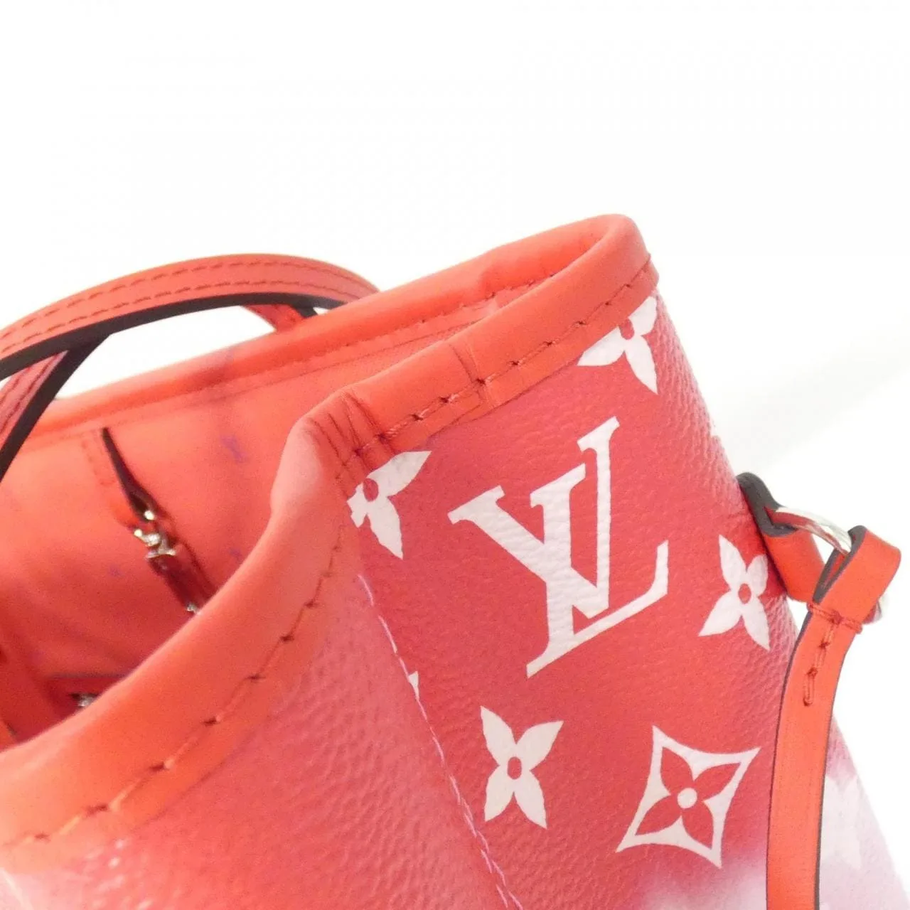 LOUIS VUITTON Neverfull M45127 Tote Canvas Rouge Canvas - Thumbnail 4