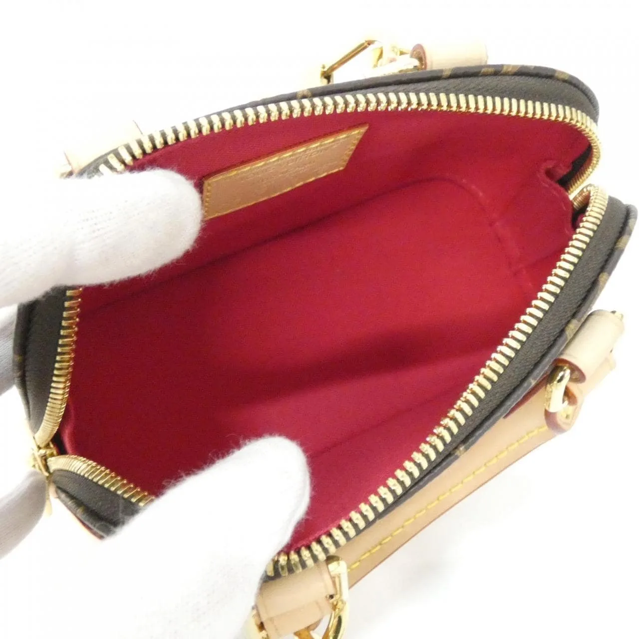 LOUIS VUITTON Alma M13416 Handbag Monogram Black Monogram - Thumbnail 6