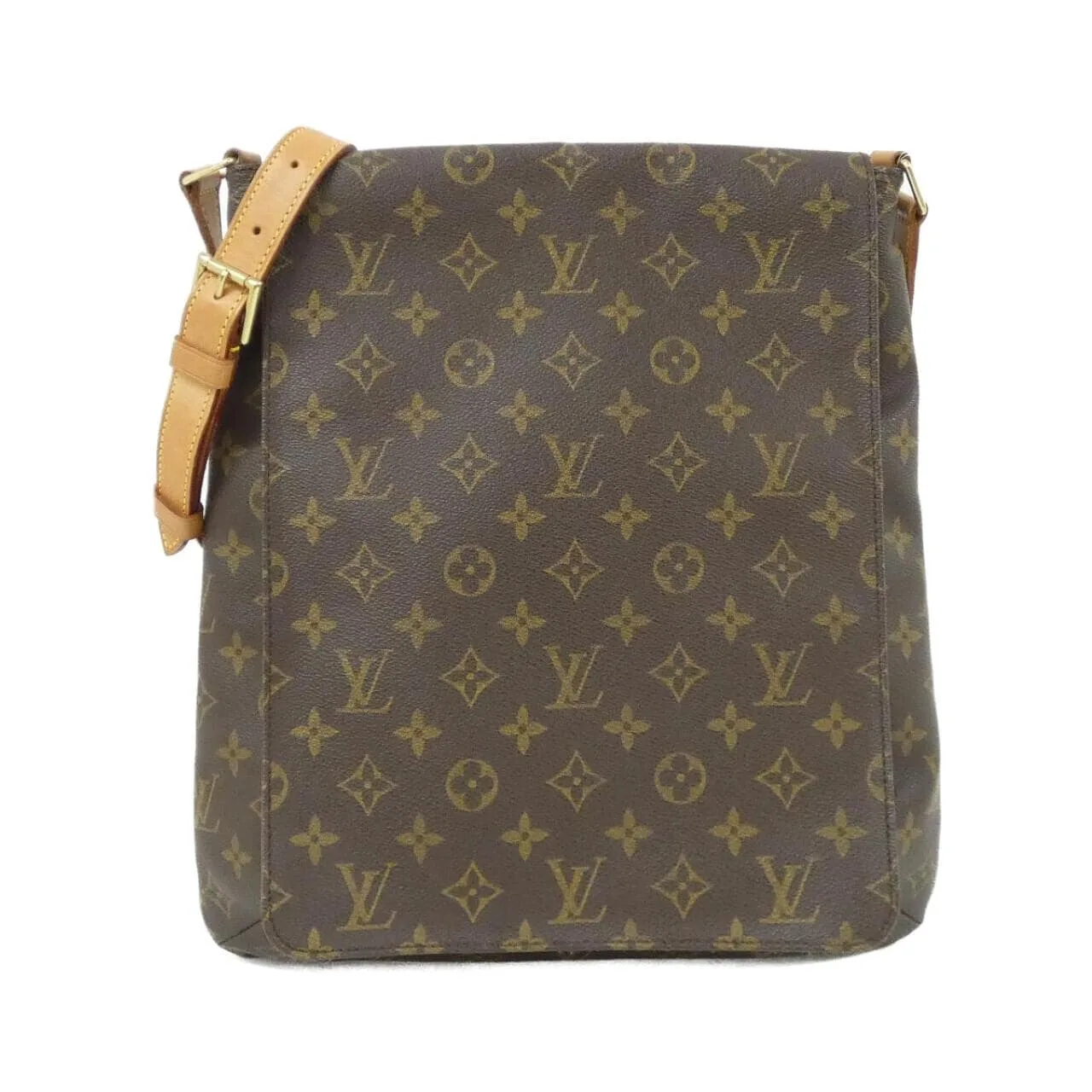 LOUIS VUITTON Musette M51256 Shoulder Monogram Black
