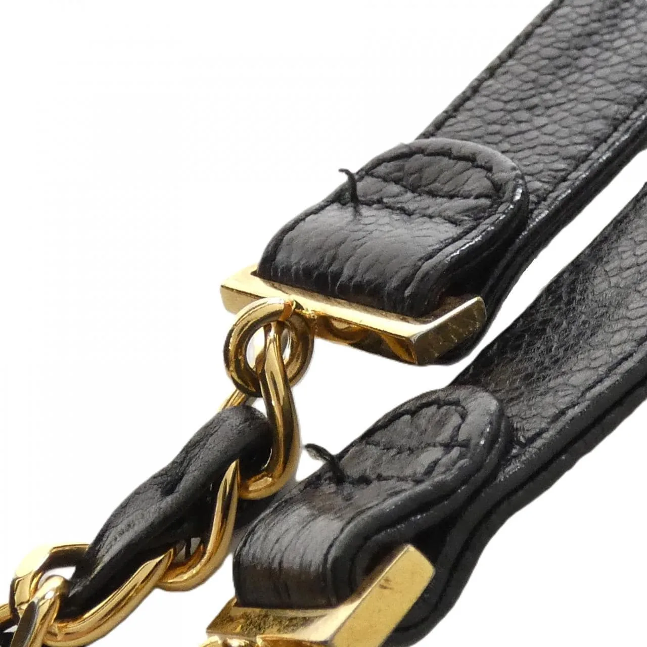CHANEL Backpack Grained Calfskin Black Grained Calfskin Rank B - Thumbnail 6