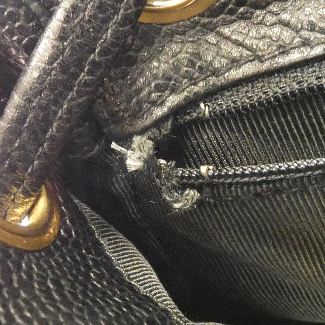CHANEL Backpack Grained Calfskin Black Grained Calfskin Rank B - Thumbnail 8