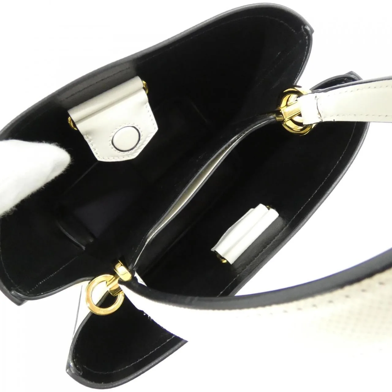PRADA 1BA212 手提包 黑色 中古品A - 縮圖 9