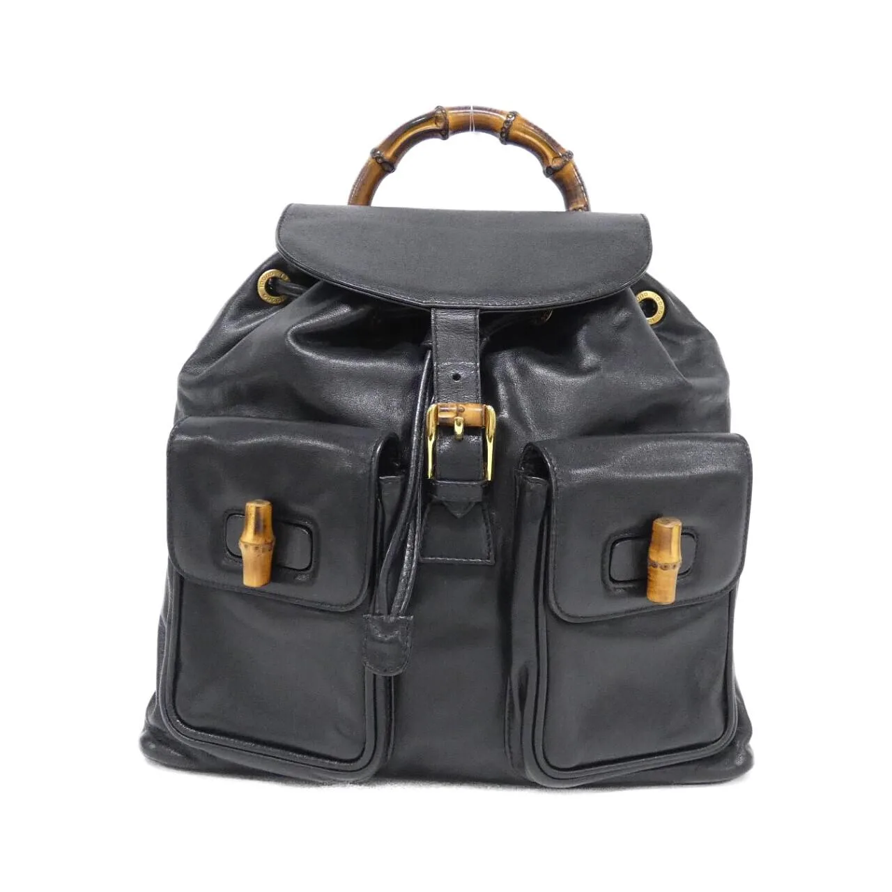 GUCCI 003 2058 背包 皮革 Black
