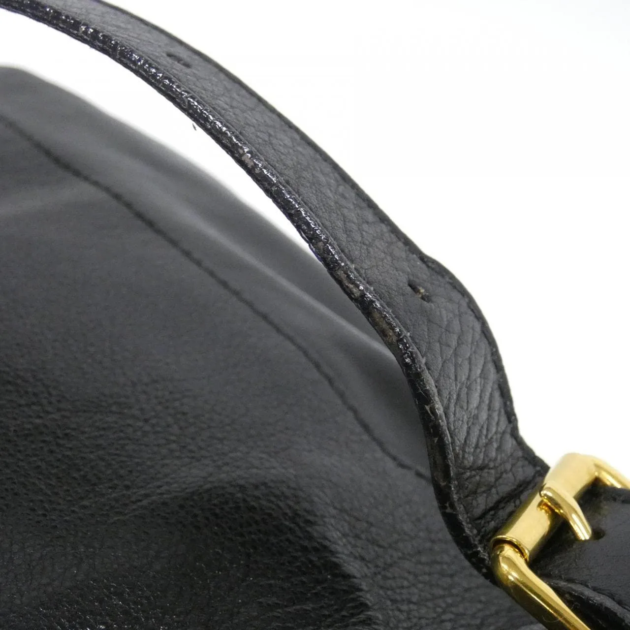 GUCCI 003 2058 背包 皮革 黑色 皮革 中古品A - 縮圖 6